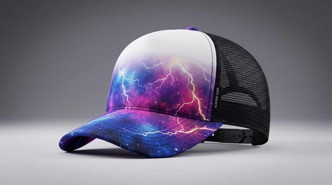 Gorras personalizadas con bordado y DTF 3D en Lima Sur - CHROMA